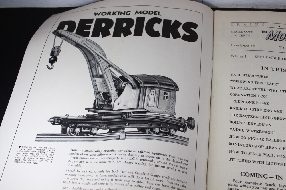 Lionel "The Model Builder" Sept-Oct 1937