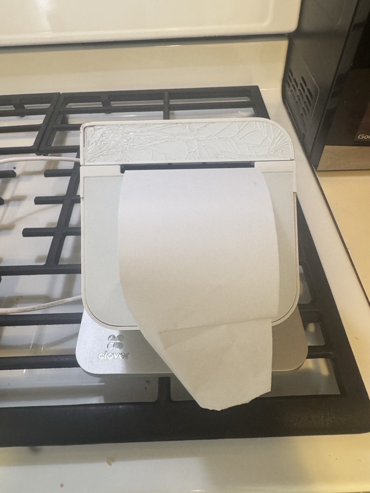 Clover POS System Terminal Receipt Printer & Paper Rolls