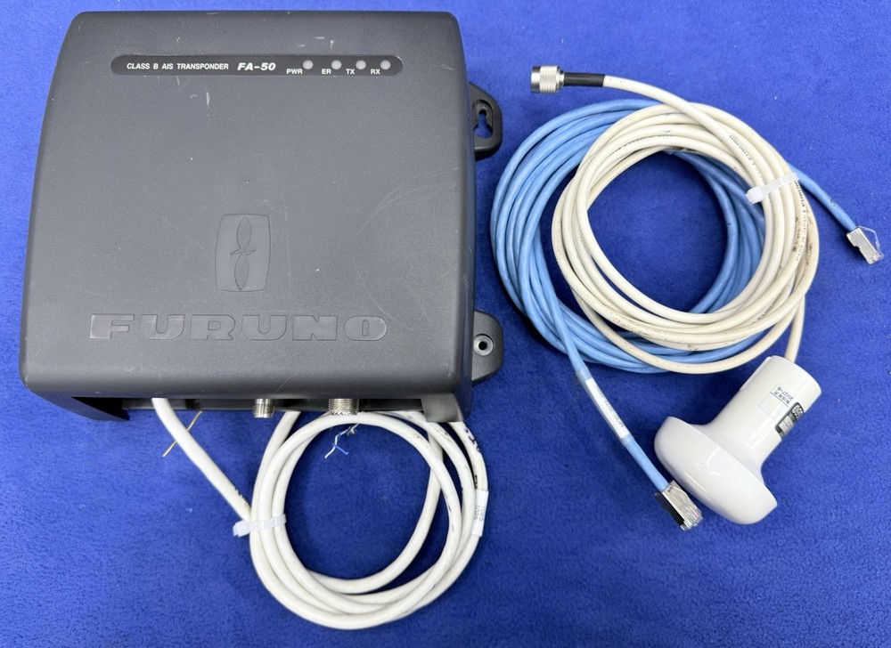 Furuno FA-50 Class B AIS Transceiver Module- Clear MMSI, Latest Software Updated