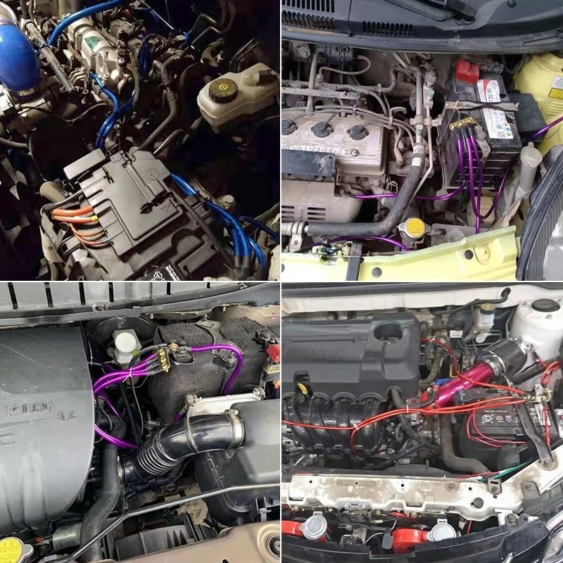 Boost Engine Performance with 5-Point Ground Wire System - Easy Installation Kit