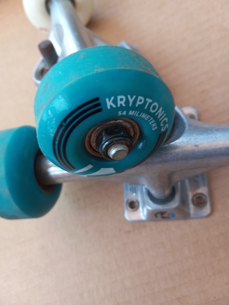 Kryptonics 54mm Skateboard Wheels and Trucks