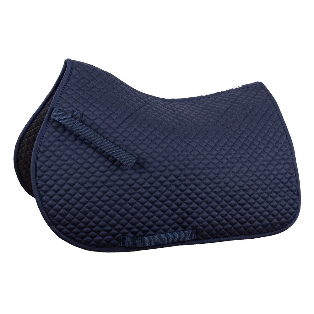 BACK ON TRACK Mathilda All Purpose Navy Saddle Pad (23470303)