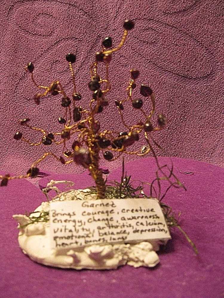 HEALING TREE--GARNET