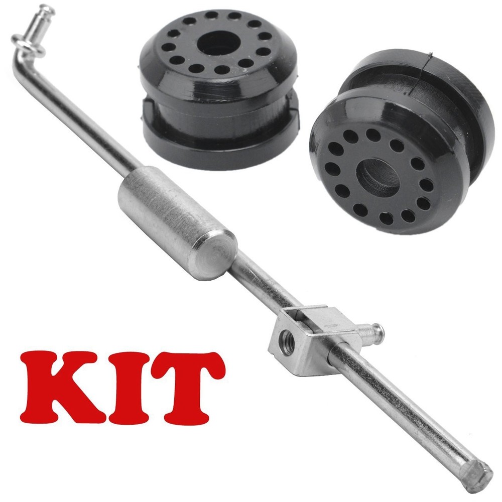For Dodge Ram Transfer Case Control Lever Shift Linkage Rod & Bushings Kit