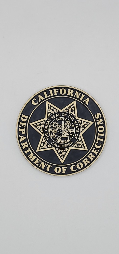 San Quentin State Prison BLACK Challenge Coin