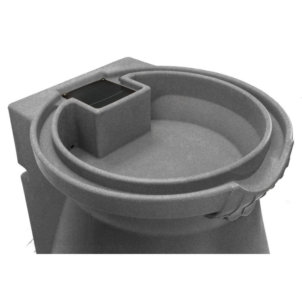 65 Gal. Light Granite Urn Rain Barrel