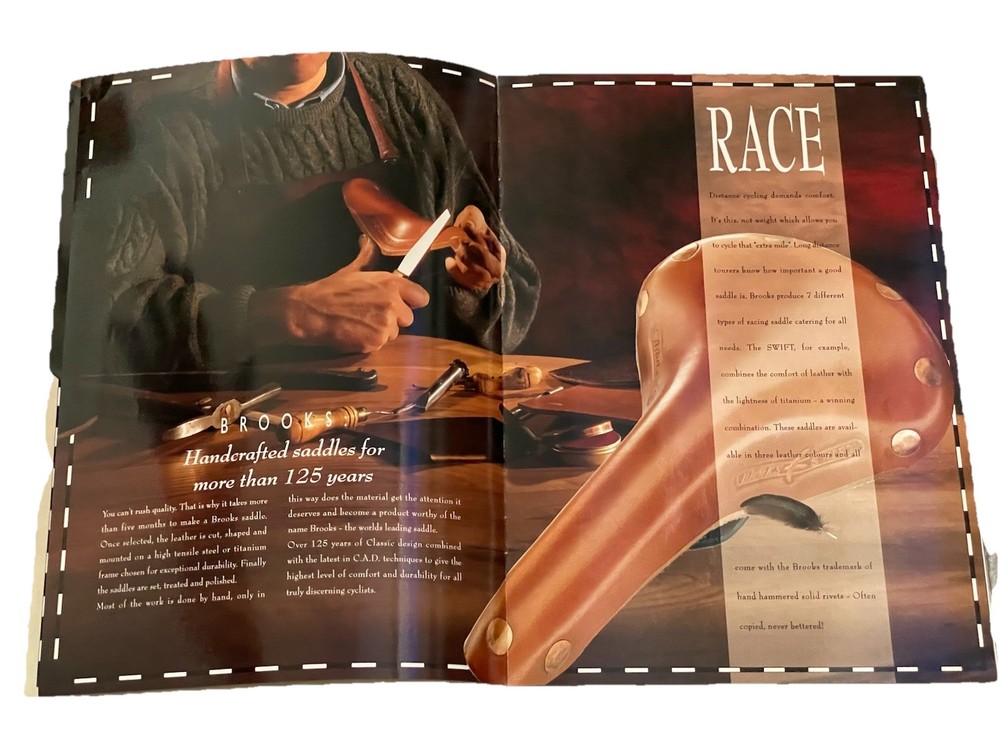 Brooks Saddle Catalogue England