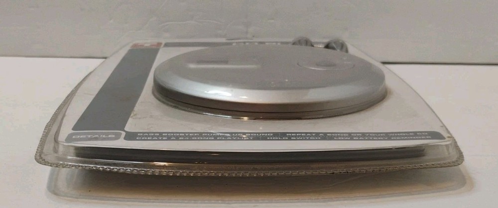 2005 TruTech Portable CD Player. Model T100-CD NEW, UNOPENED