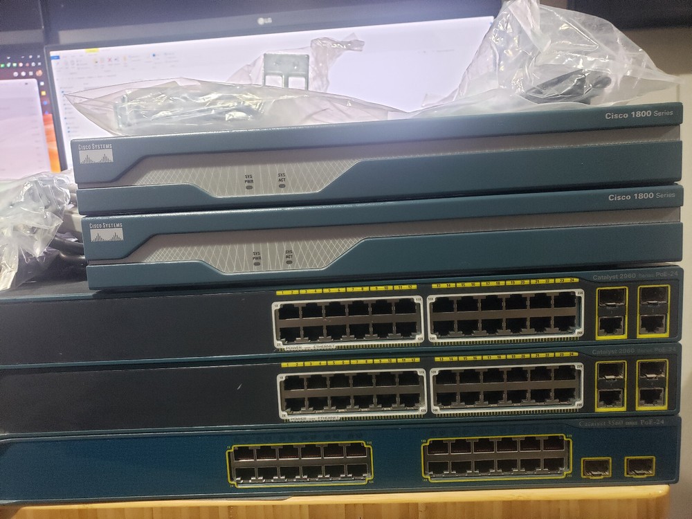Cisco CCNA Lab Kit with Mounting Brackets - CCNA
