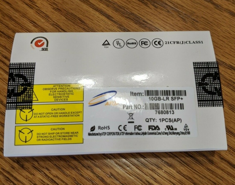 CommScope 10GBASE-LR Single-Mode SFP Transceiver for ION-E (7680813)