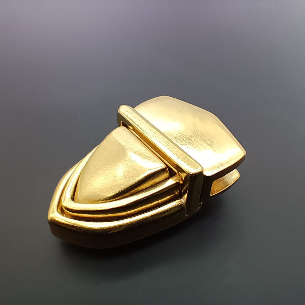 Solid Brass lock catch Cambridge bag copper hasp Buckle Leathercraft Accessories