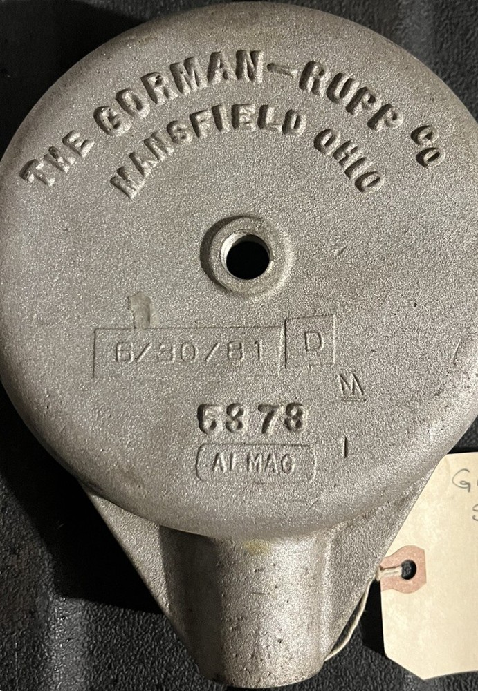 Gorman-Rupp 5373 13010 – Eccentric Cap