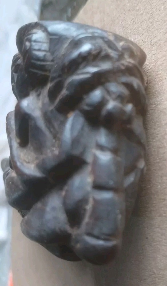Hand Carved Jamaica Smoking Pipe