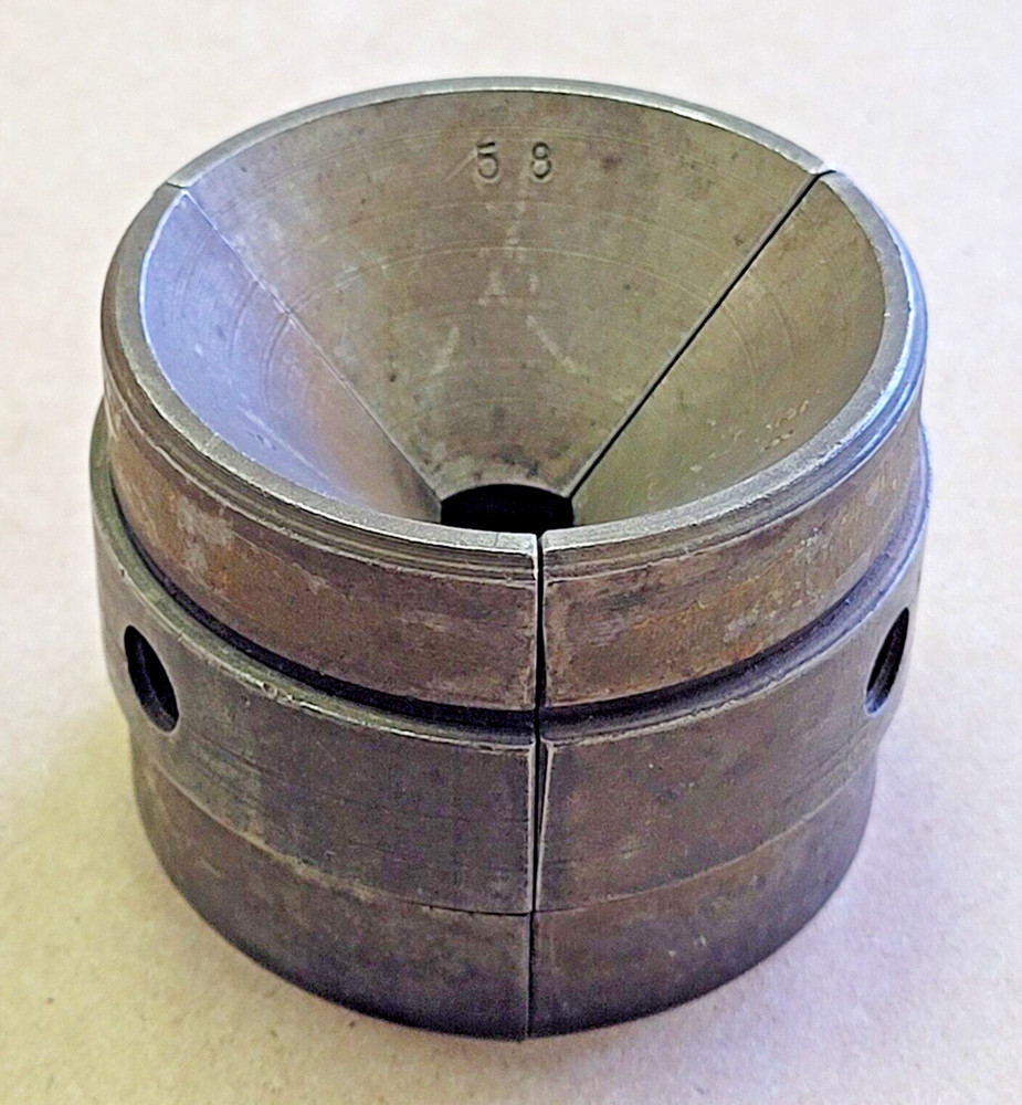 W&S ROUND SMOOTH COLLET PAD 1/2"