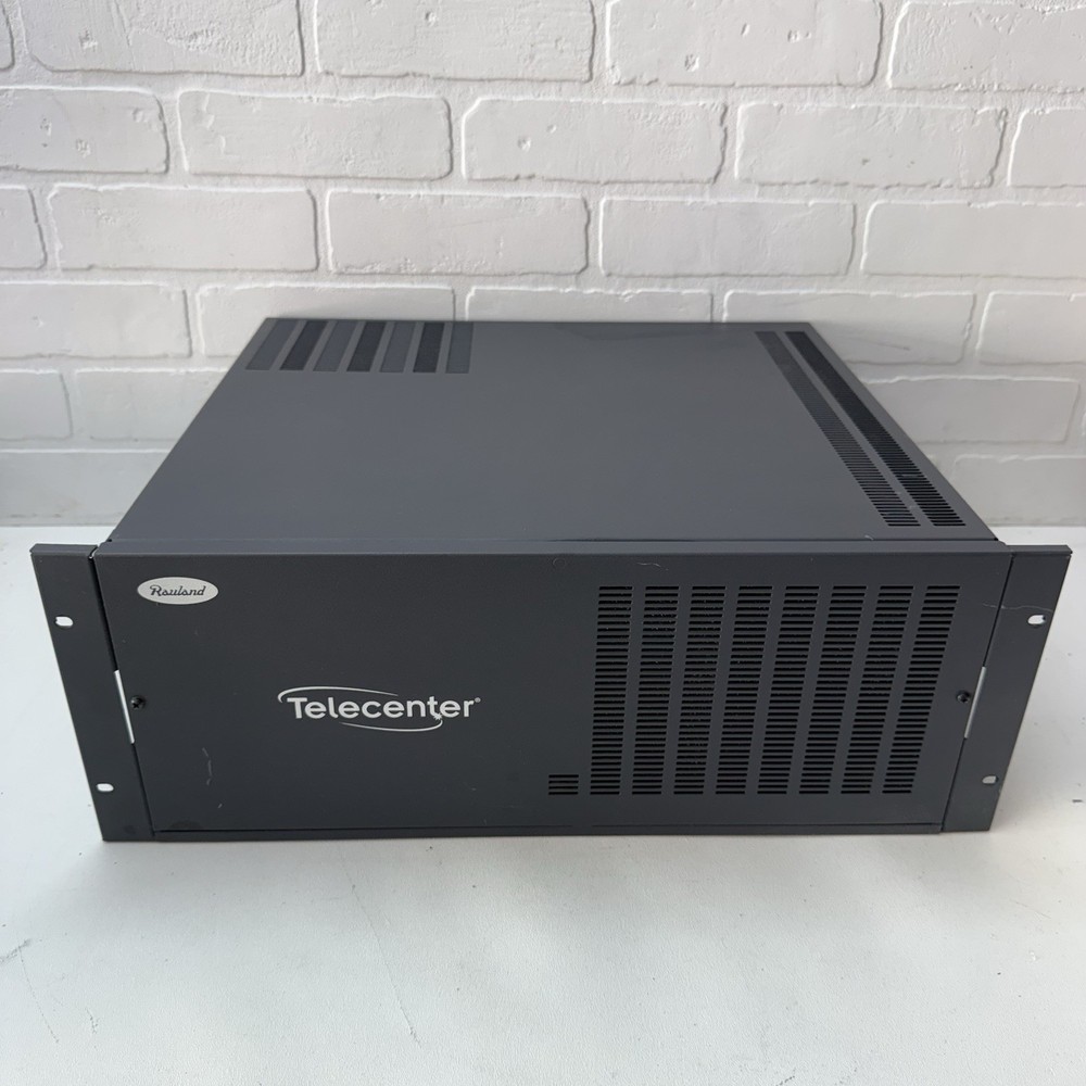 Rauland-Borg Telecenter Rackmount Paging Intercom Controller Server VGA USB LAN