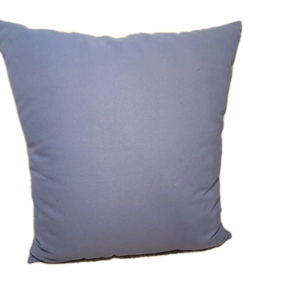 Large symmetrical floral Throw Pillow Crafted through Applique' Pattern