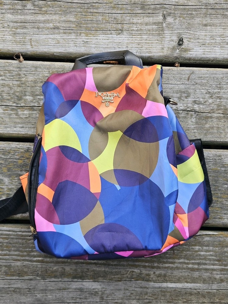 Colorful Poaba Backpack. Lightweight