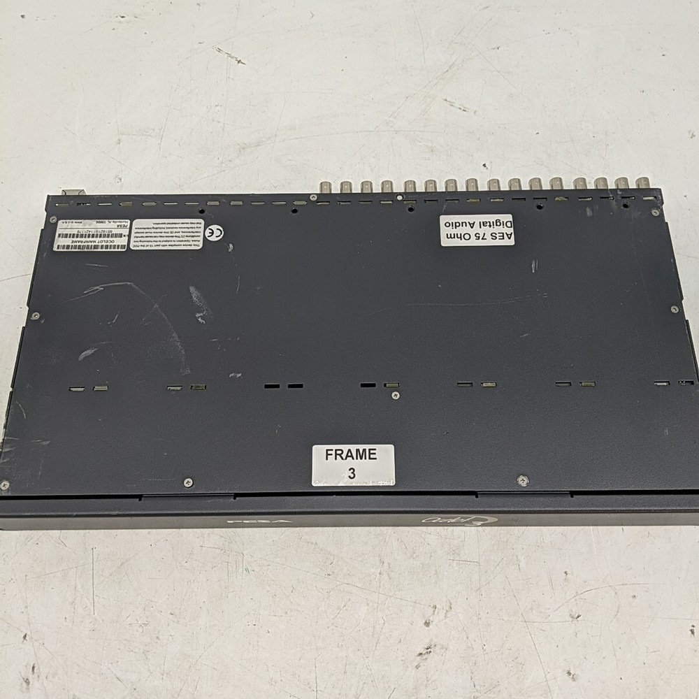 PESA Mainframe Assy Ocelot 3 Analog Video Switch-Untested.