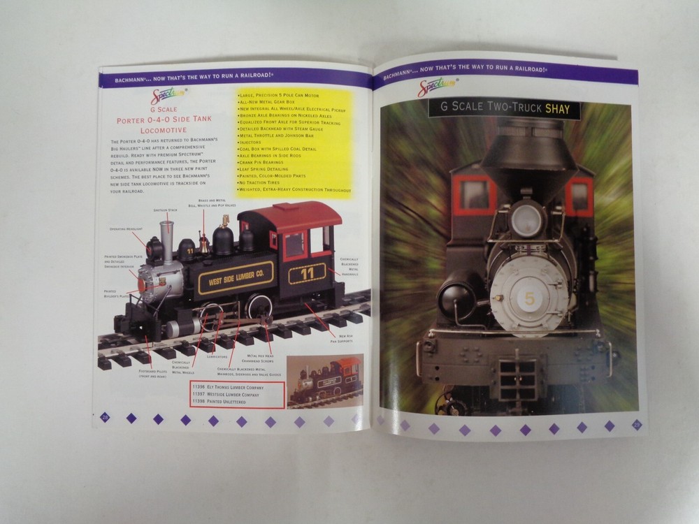 Bachmann Spectrum 1997-1998 Mini Catalog