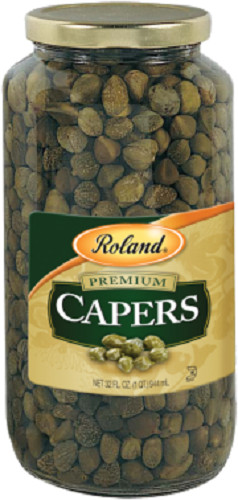 Roland Capote Capers, 32 Oz Glass Jar, 2 Pack
