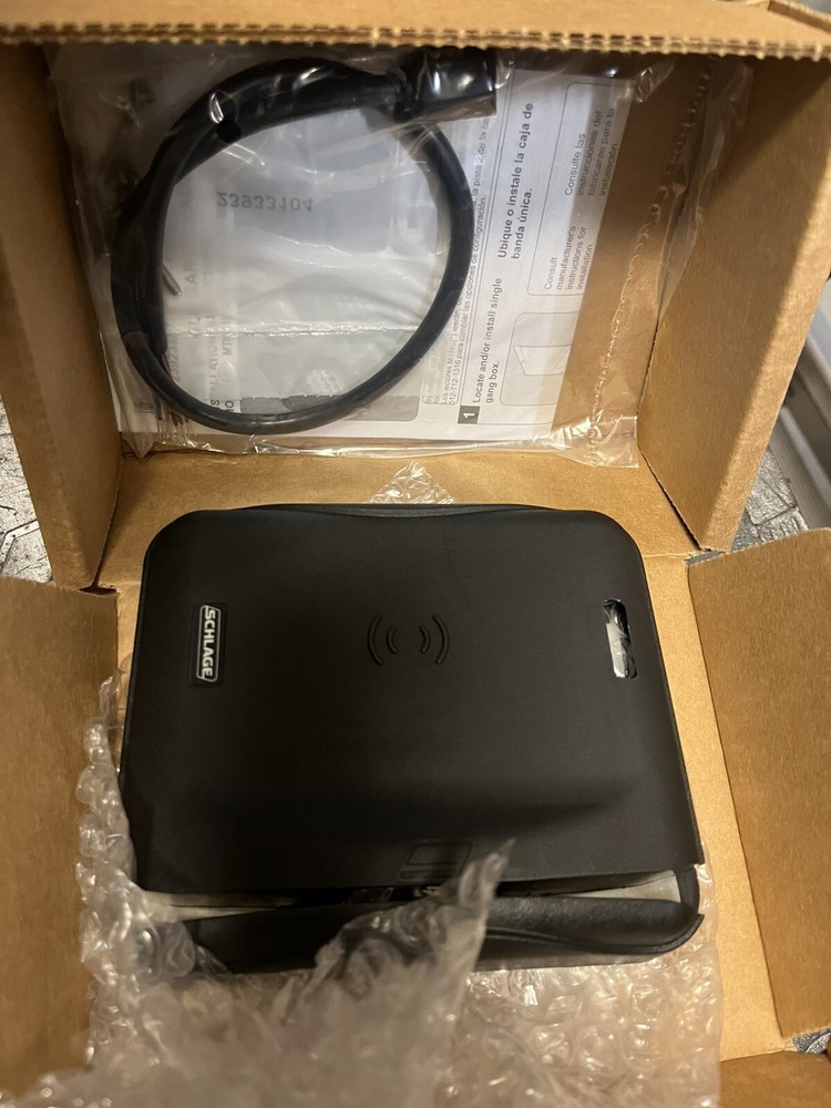 Schlage MTMS15 Multi-Technology Magnetic Stripe Reader, Black