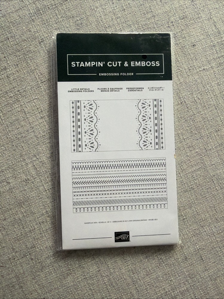BIG SHOT EMBOSSING FOLDER - MULTIPLE VARIETIES - FREE SHIPPING!