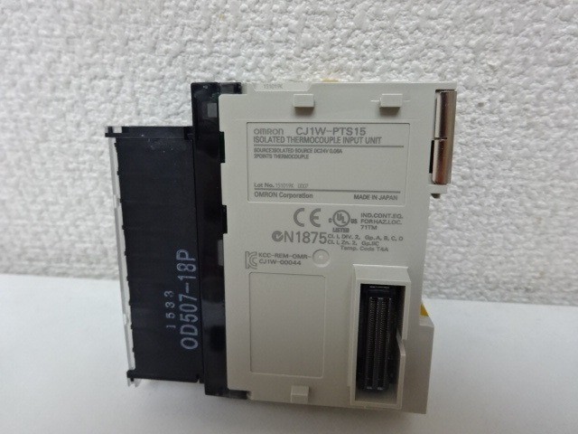 OMRON CJ1W-PTS15 Process Input Unit PLC Module USED
