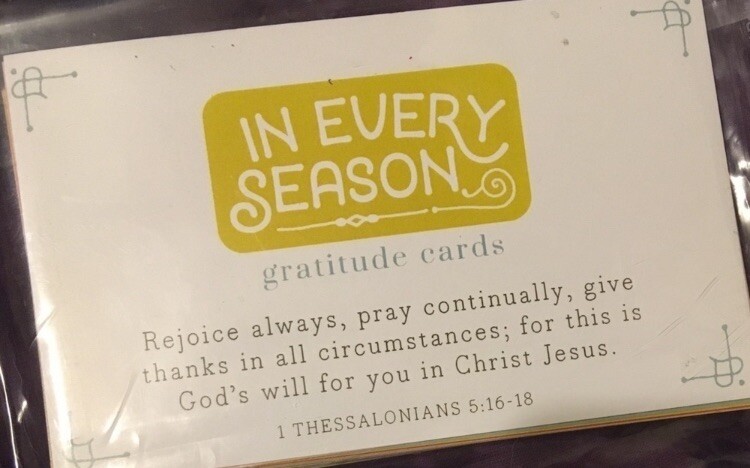 In Every Season Gratitude Cards