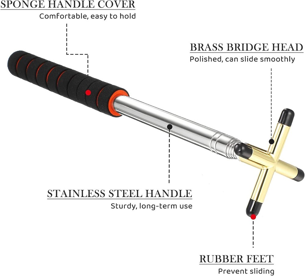 Skylety Pool Cue Snooker Bridge Stick Table Accessories...