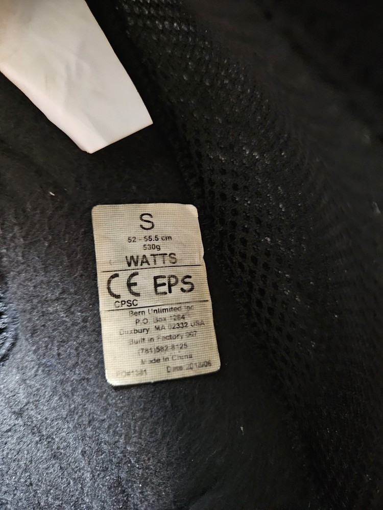 Bern Watts Winter Snow Liner Black Small