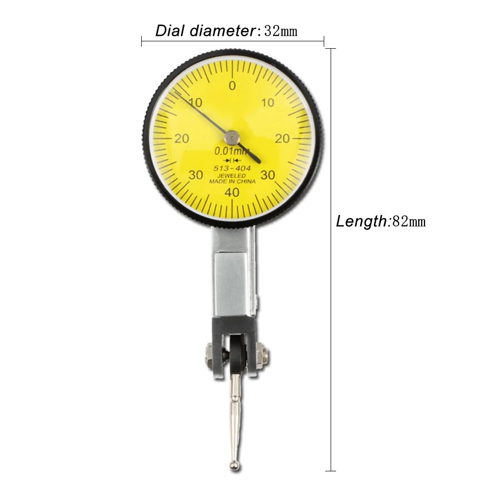 Dial Test Indicator 0-0.8mm 0.01mm