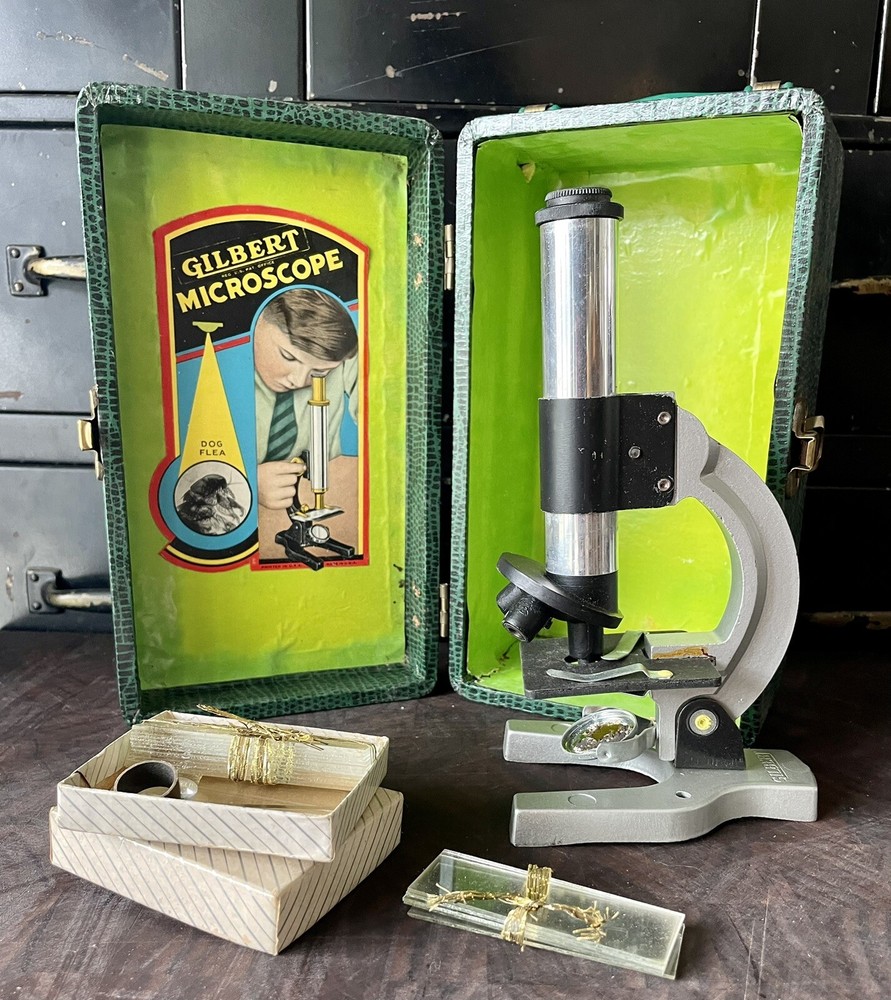 Gilbert Microscope Vintage S-15 with Case