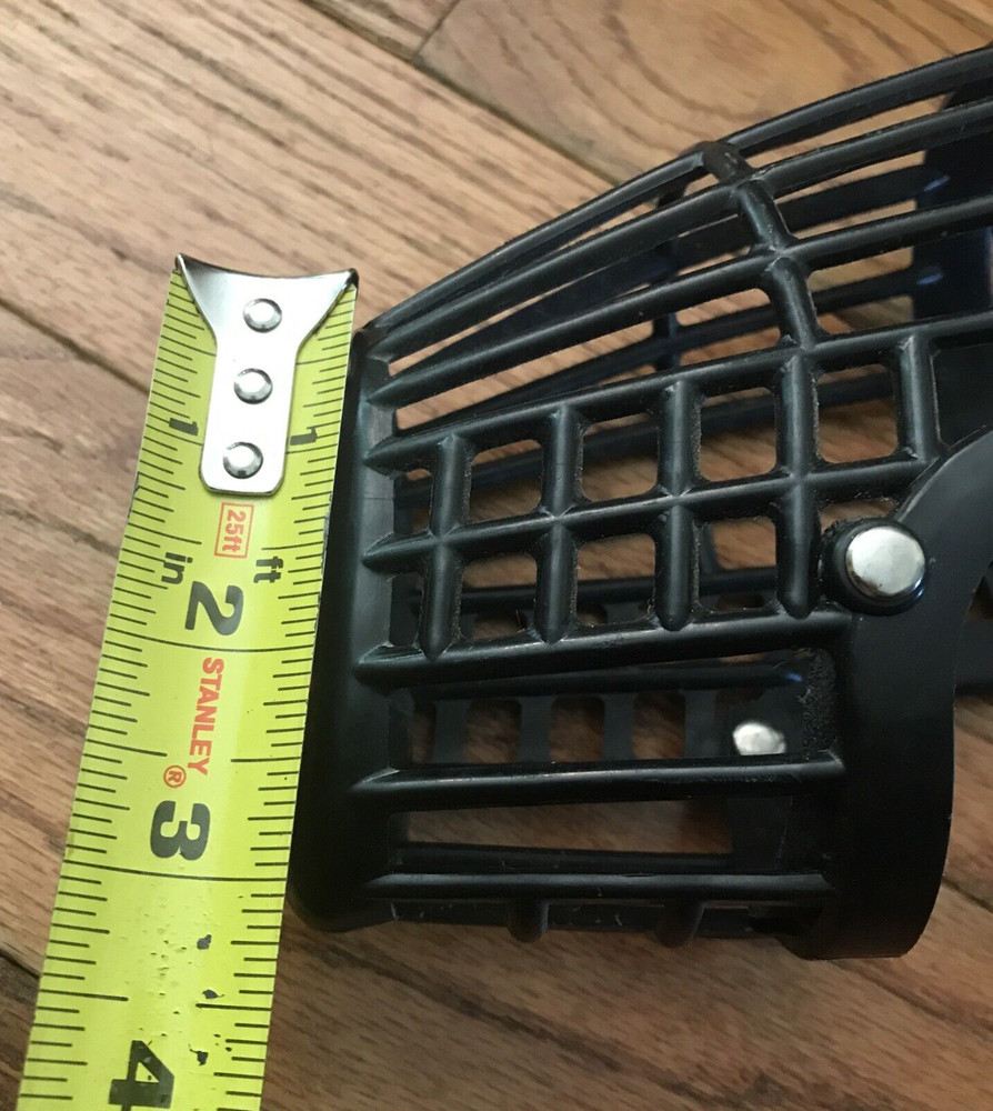 Dog Muzzle Black Medium Snout NO. 695 Made in Taiwan Bite/ Control / Walking