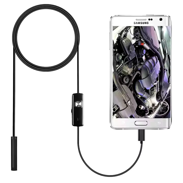 Endoscope Camera Android or Computer USB Borescope Water Proof