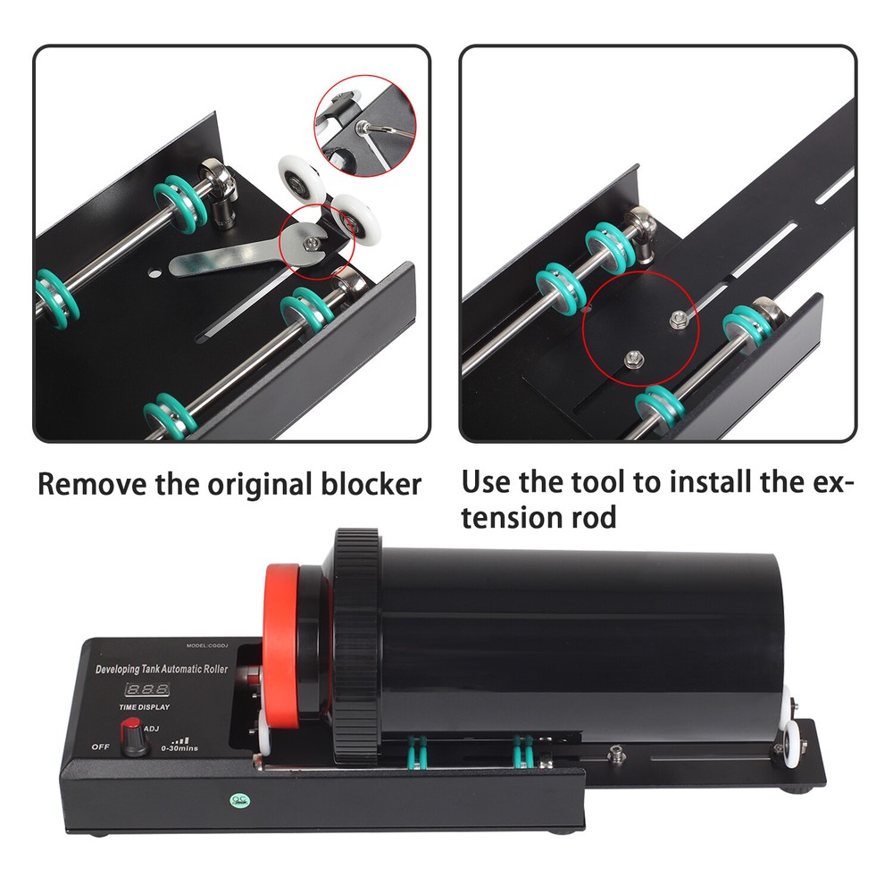 Automatic Darkroom Film Processor Machine For Jobo 1520 2520 AP Developing Tank