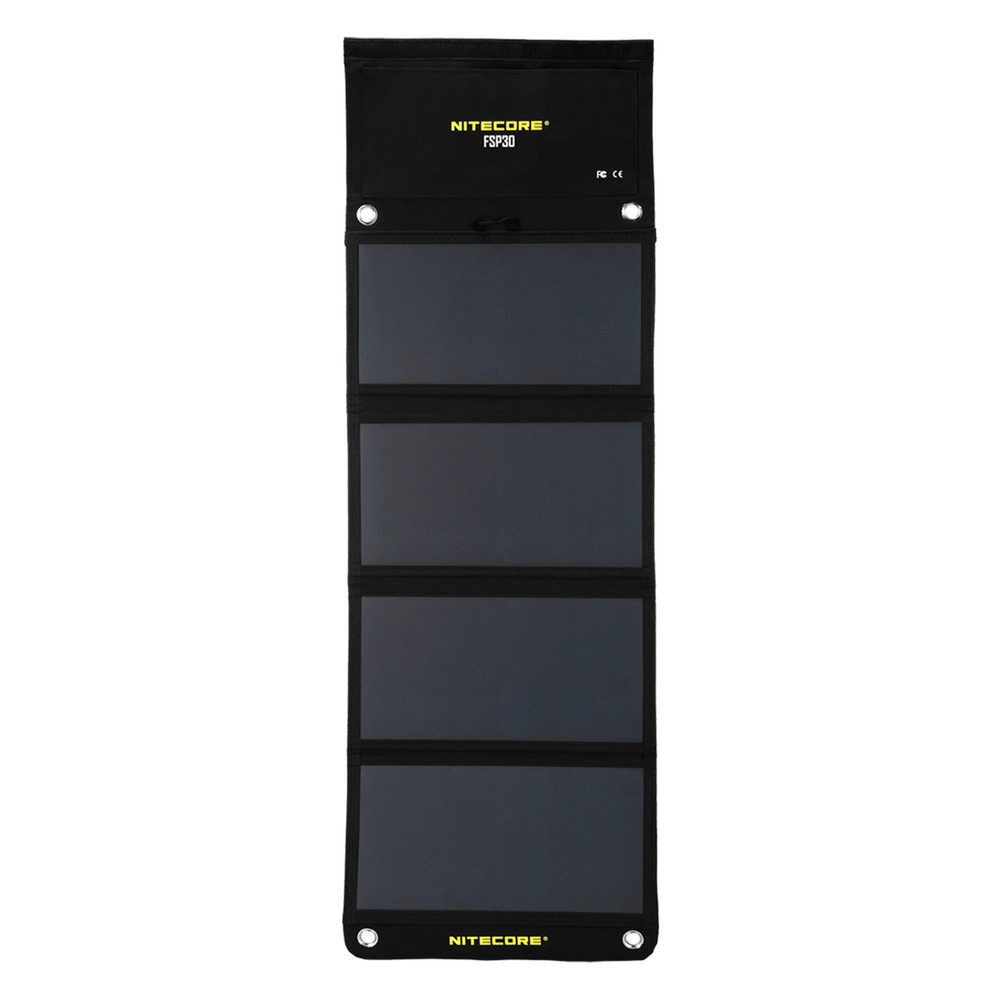~NEW~ Nitecore FSP30 30W Foldable Solar Panel w/ USB-A & USB-C Outputs