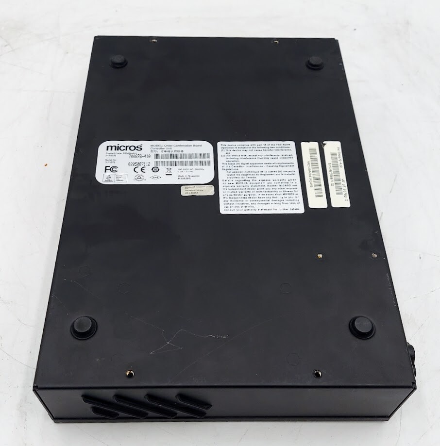 Micros Order Confirmation Controller 700976-410