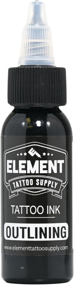 Greywash Tattoo Ink Set Light Medium Dark Blend Nighthawk Black Element White...