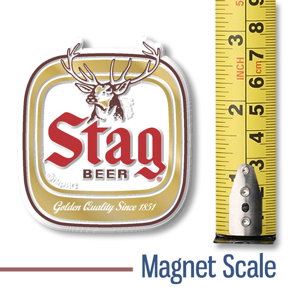 Stag Beer Logo Magnet by Classic Magnets