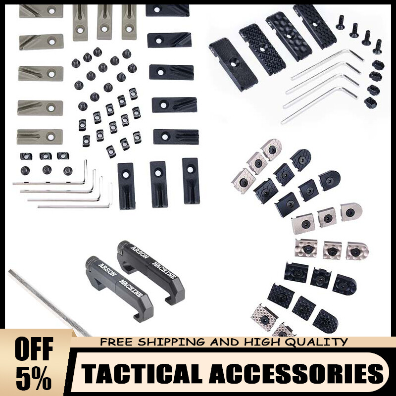 Tactical CNC Wire Guide System Cable Management Arson Machine KEYMOD M-LOK