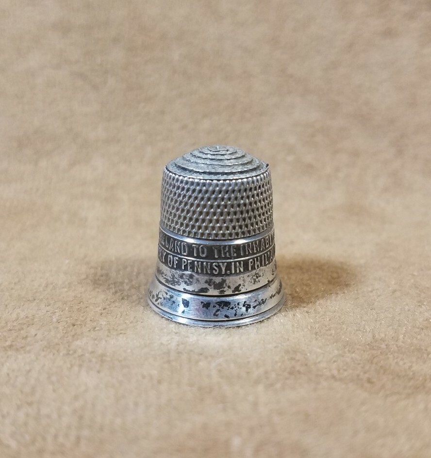 Liberty Bell Sterling Silver Thimble Simmons