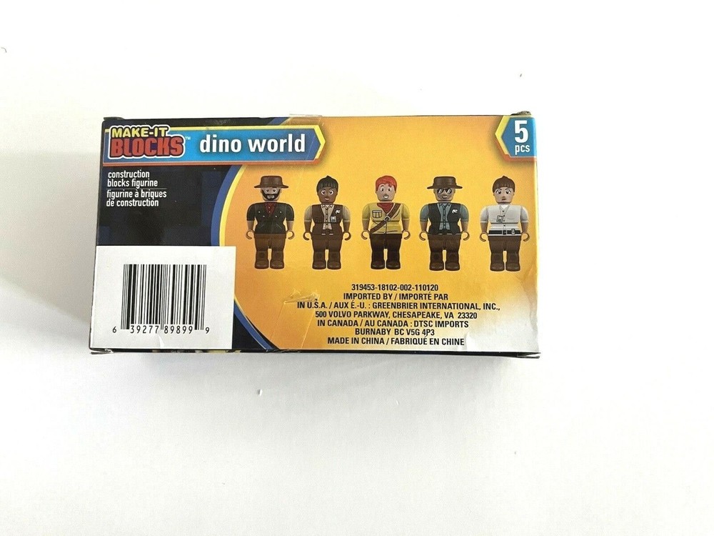 Make-It Blocks Mini Figurines 3 Box (5 Figurines each Box)