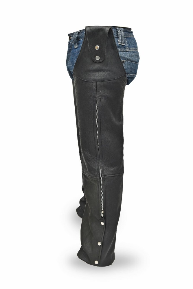 MEN’S ADJUSTABLE SIDE SNAP BELTLESS CHAP