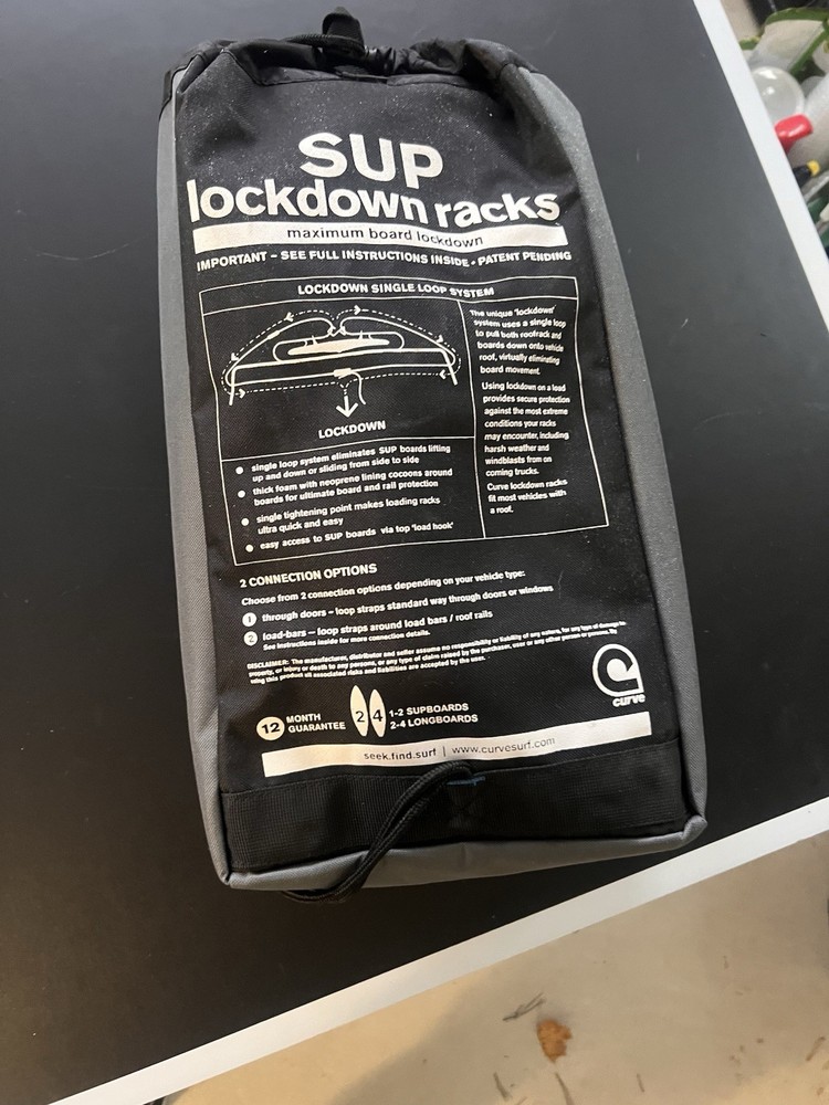 Curve SUP Lockdown Racks NEW!