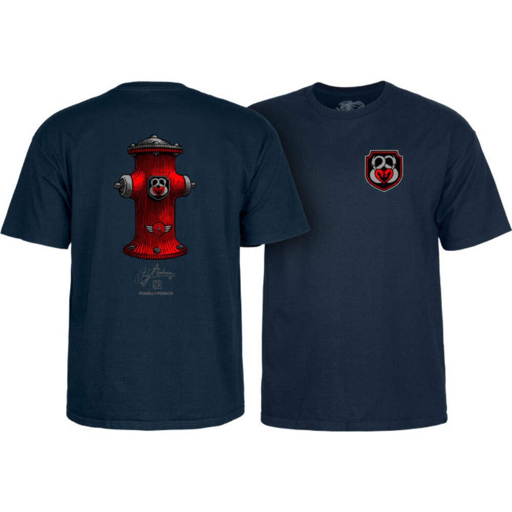POWELL PERALTA ANDY ANDERSON "HYDRANT" T-SHIRT