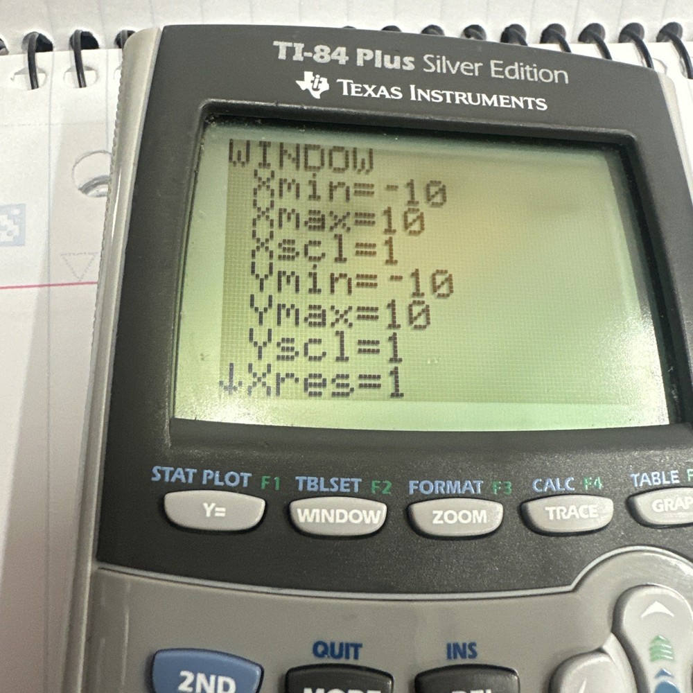 TI 84 Plus Silver Edition Graphing Calculator. Tested And Working