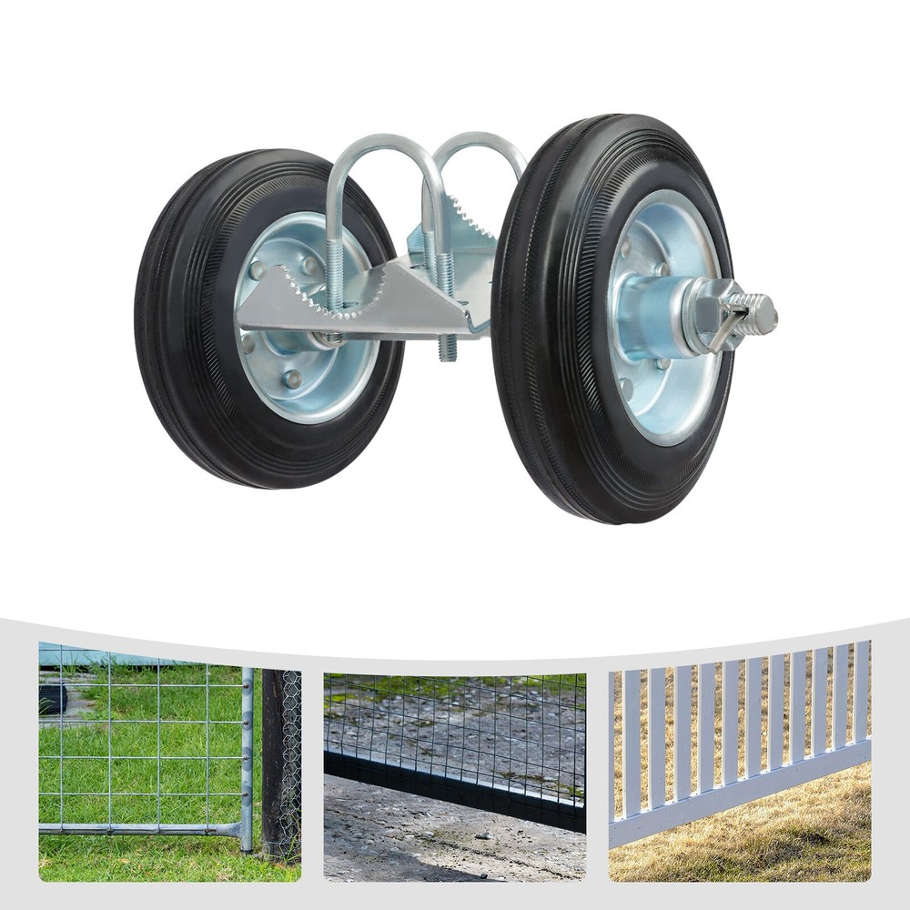 Heavy Duty Sliding Gate Hardware Kit with Rolling Wheels