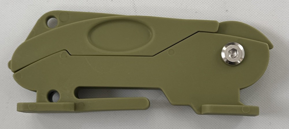 Foldable Bow Hanger, 5 Inch, Olive
