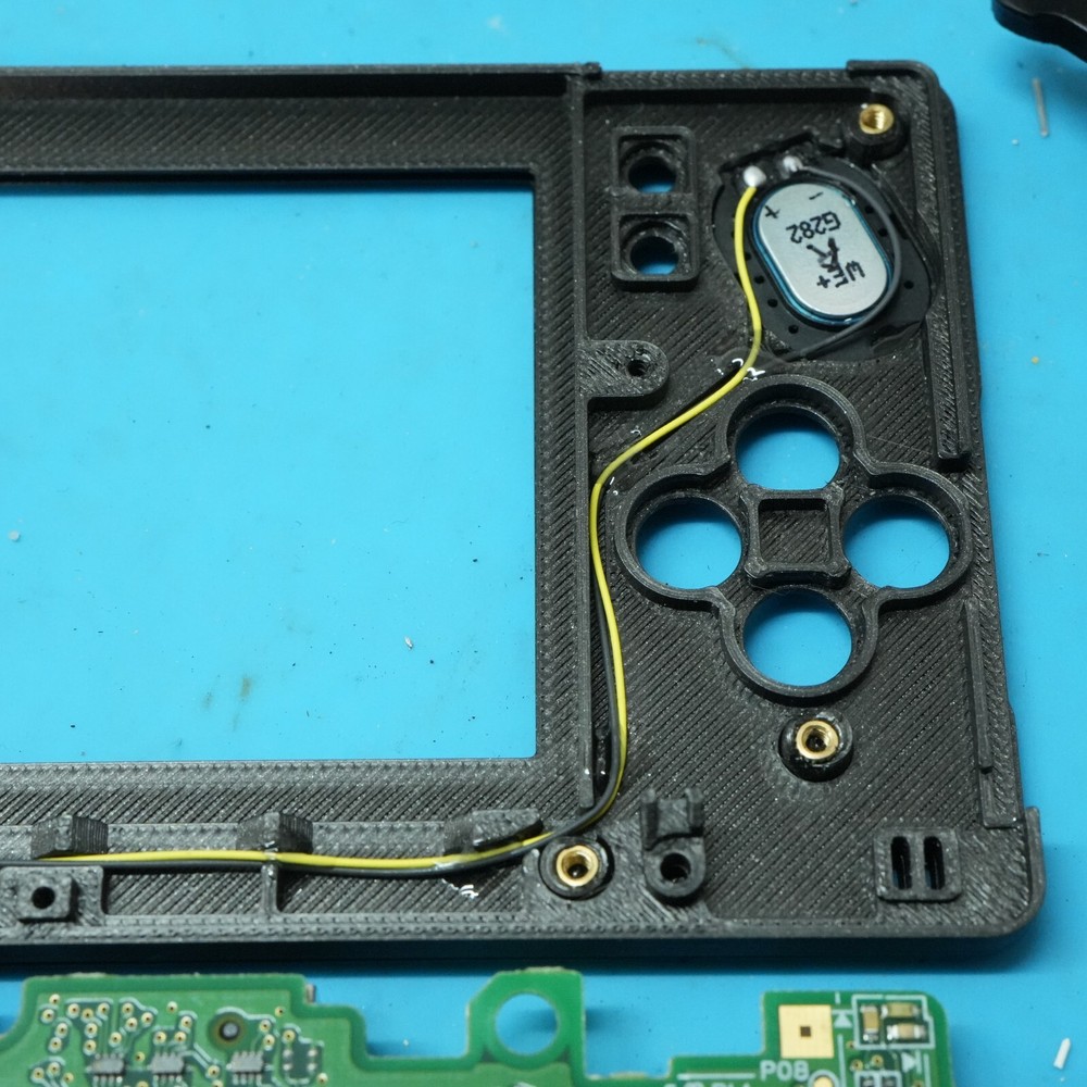 Gameboy Macro DS Lite MOD 3D Printed Face Plate Kit