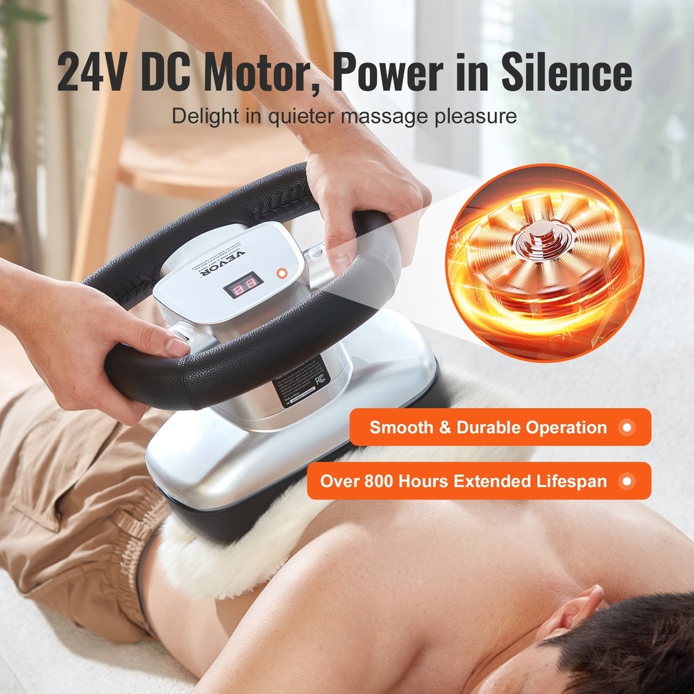 Chiropractic Massager 400-4600rpm Variable Speed Professional Vibrating Th
